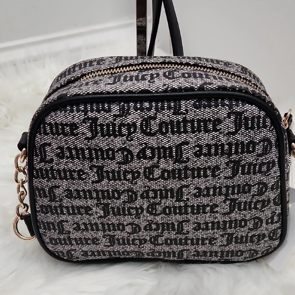 🖤▪️Juicy Couture ▪️Freshly Picked  Black Camera Crossbody Bag + Wallet Set